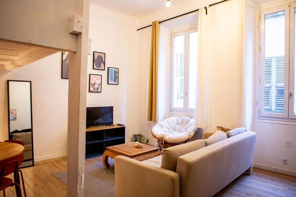 Appartement La Mezzanine Nice Exterior foto